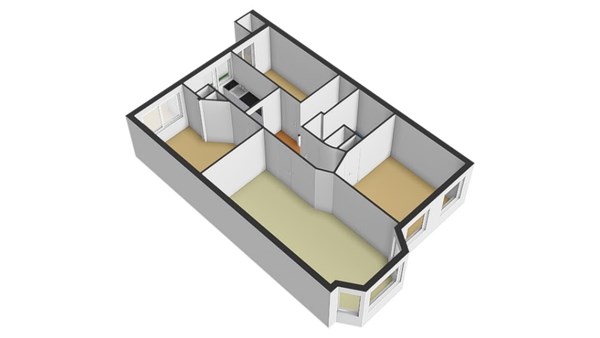 Floorplan - Lunterenstraat 226, 2573 PX Den Haag